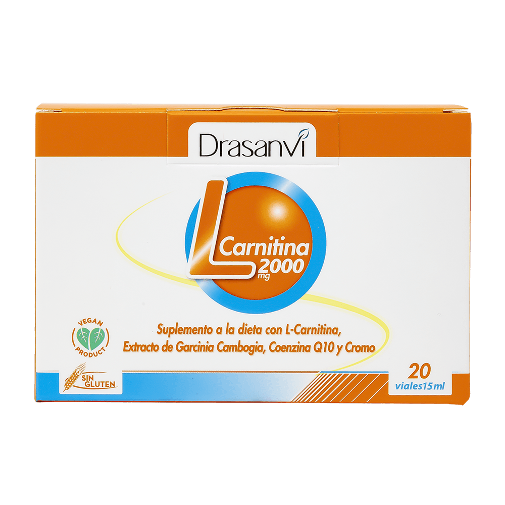 L-Carnitina 200 mg 20 Viales Drasanvi